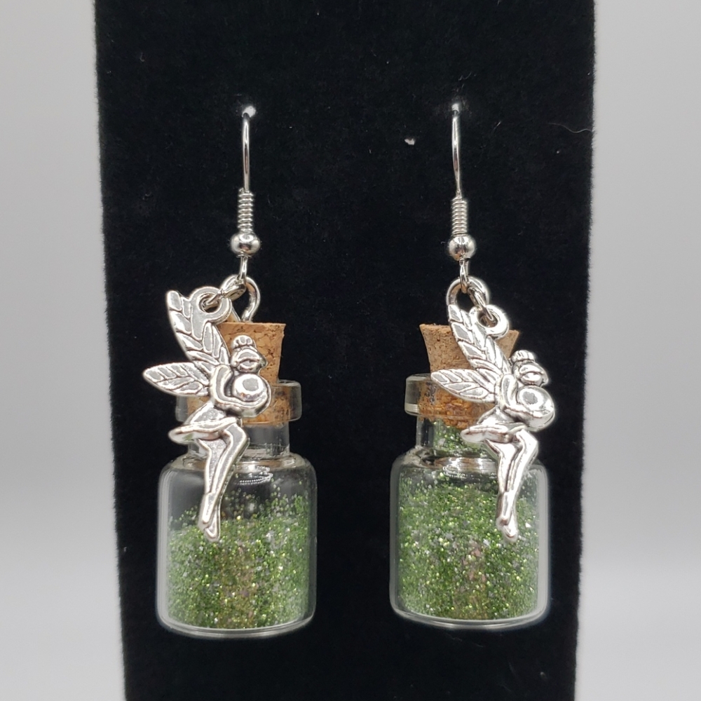 Pixie Dust Earrings Green